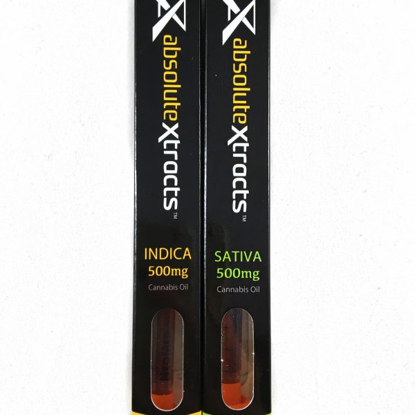 AbsoluteXtracts High Potency CO2 Cannabis Oil Applicator (500mg THC 2