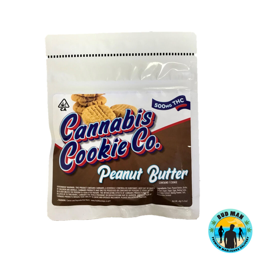 Cannabis Cookie Co Cookies Mg Thc Option Bud Man Orange