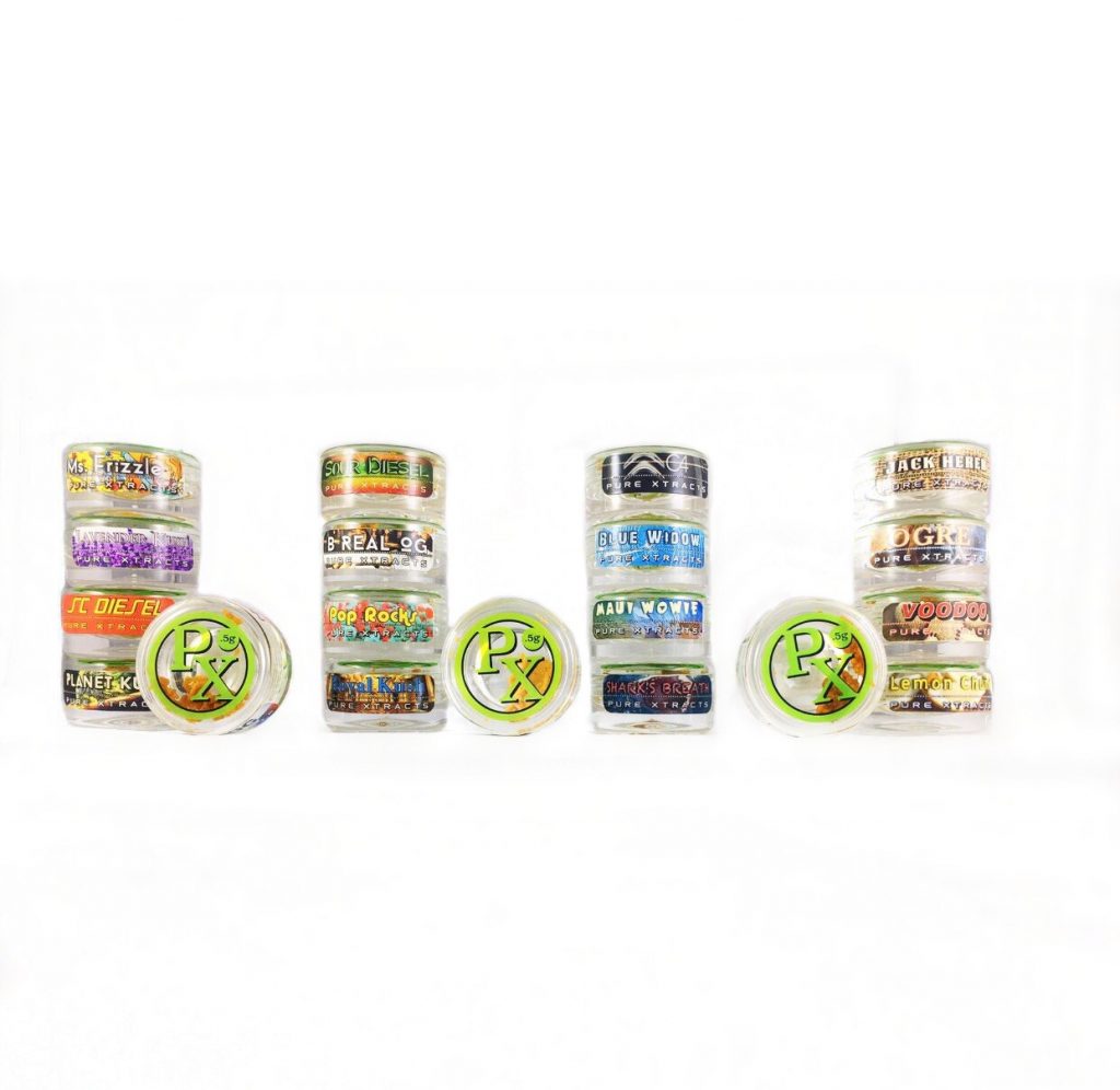 PX (Pure Xtracts) Wax w Terpenes (500mg 1 option) Bud Man Orange