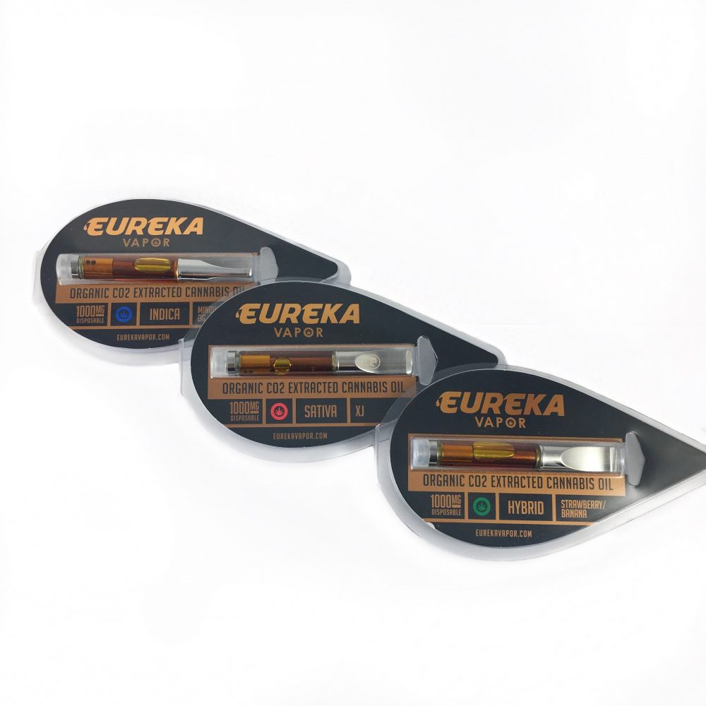 Eureka Vapor Amber High Potency Cartridges (1 gram 1 options) Bud