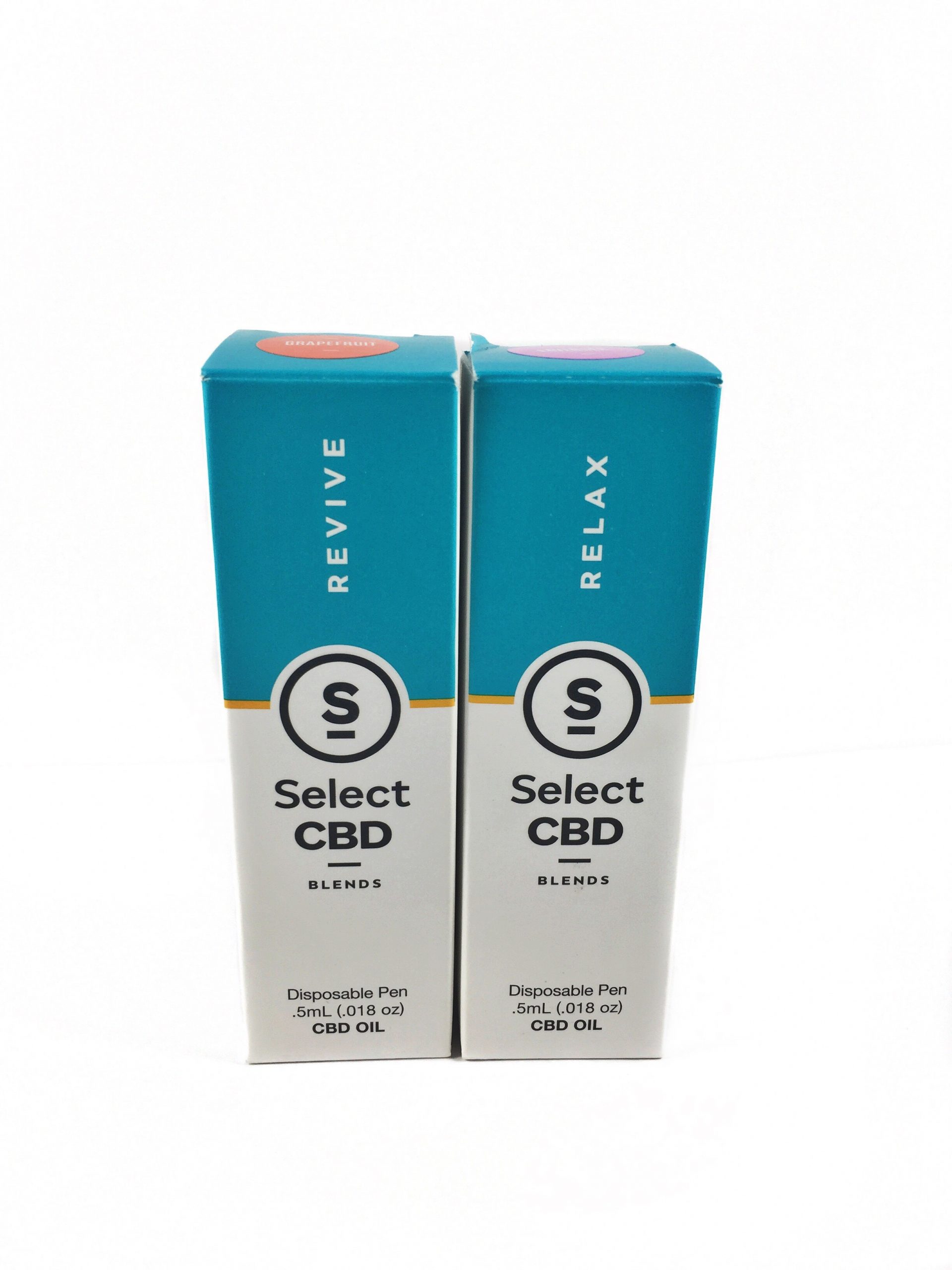 Select CBD Blends Disposable Vape Cartridge and Battery Set (500mg 6