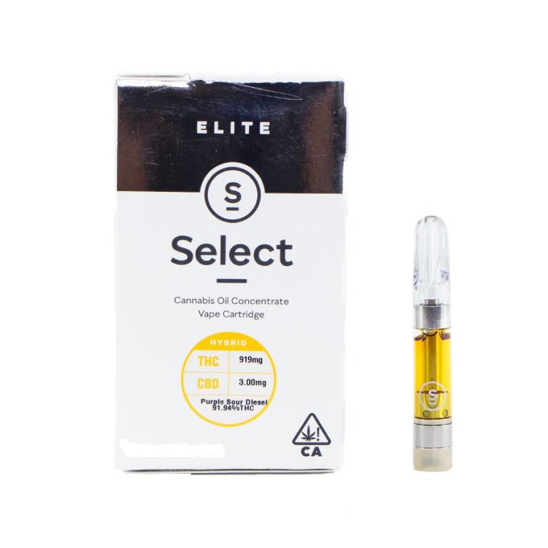 Select Elite Vape Cartridge (500mg 1 options) Bud Man Orange County