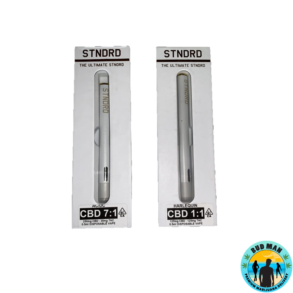 CBD/THC Disposable Vape Cartridge and Battery Set STNDRD (2 options