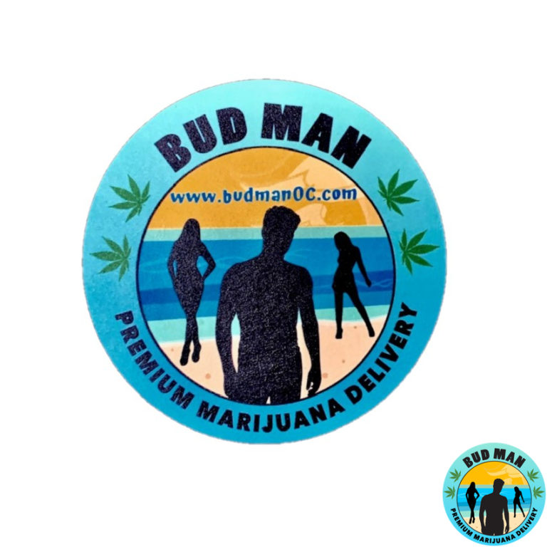Bud Man Coaster 37 Inch Bud Man Orange County Dispensary