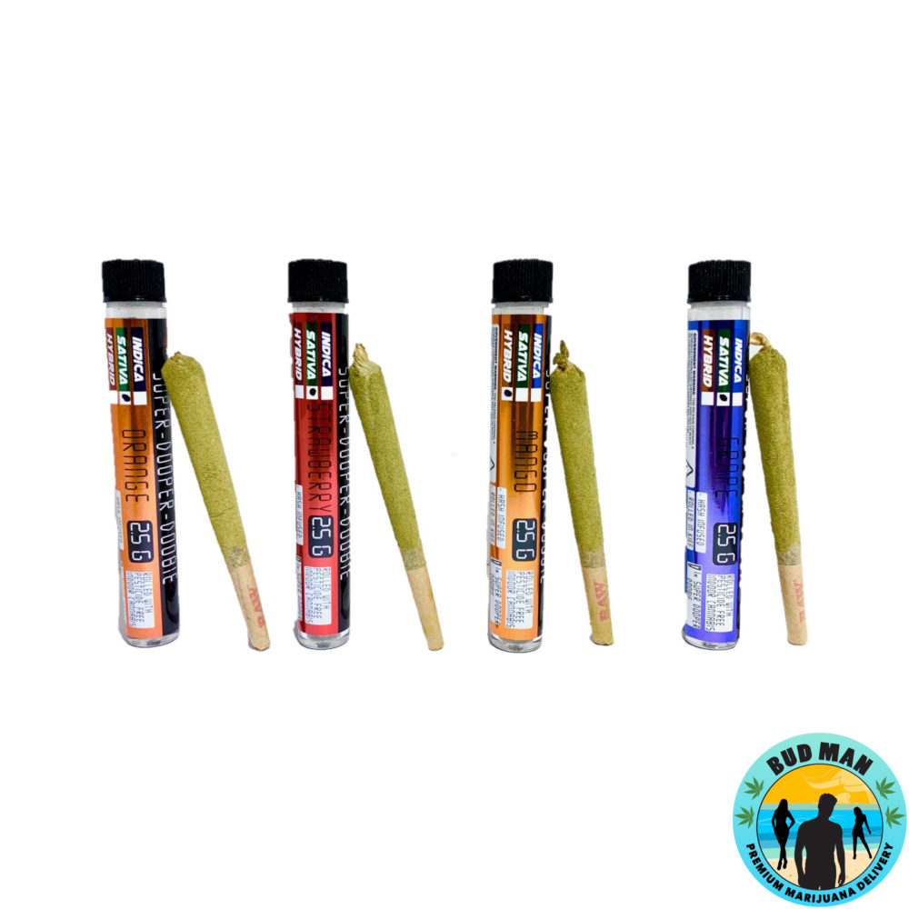 Super Dooper Doobie Preroll – Smashed (2.5 grams – 2 options): Bud Man ...