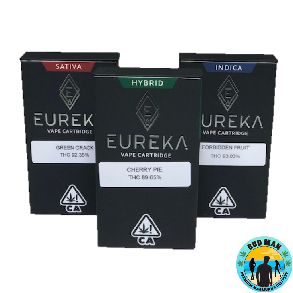 Eureka Vape Cartridges (1 gram 18 options) Bud Man