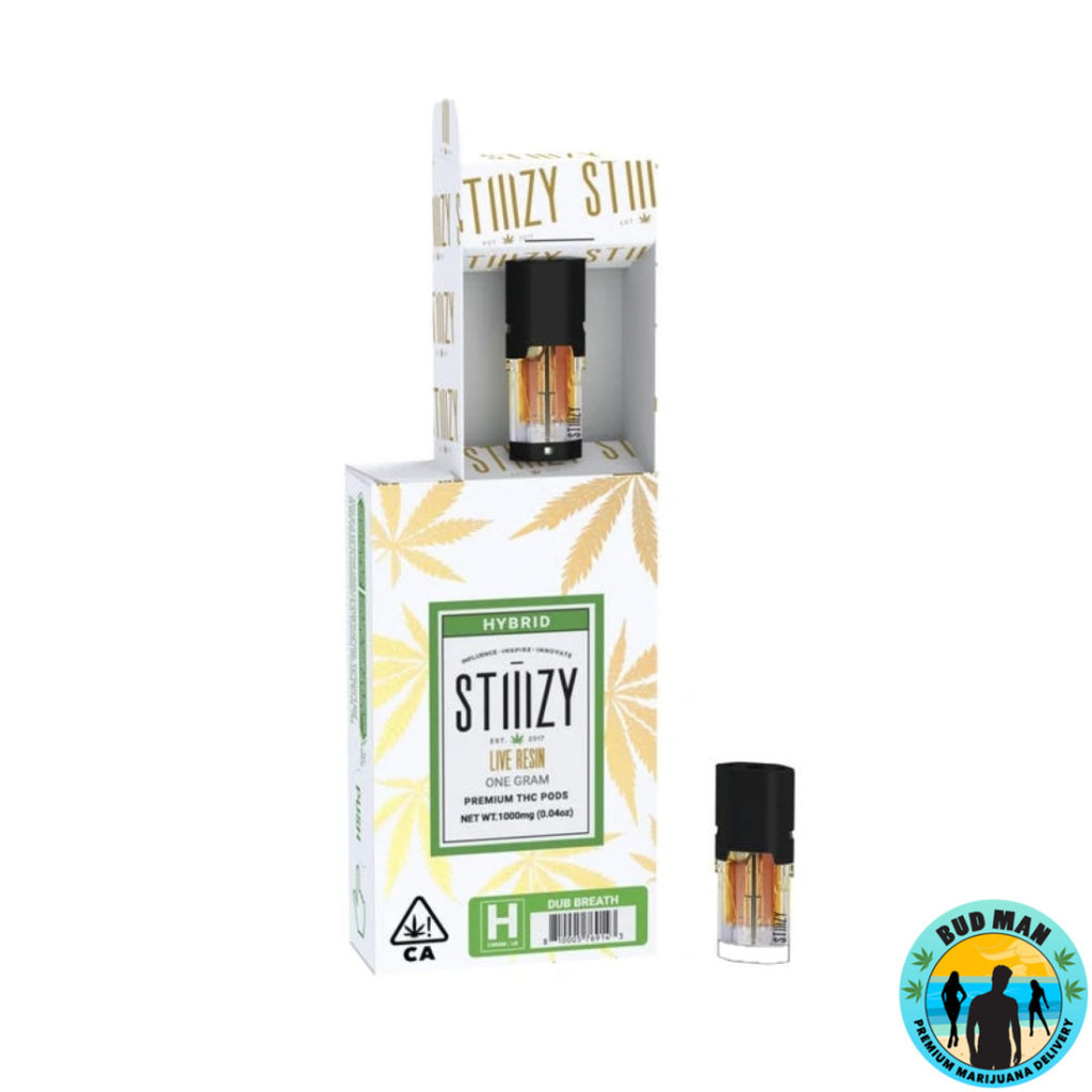 STIIIZY Premium Live Resin Pods (1 gram 9 options) Bud Man Orange