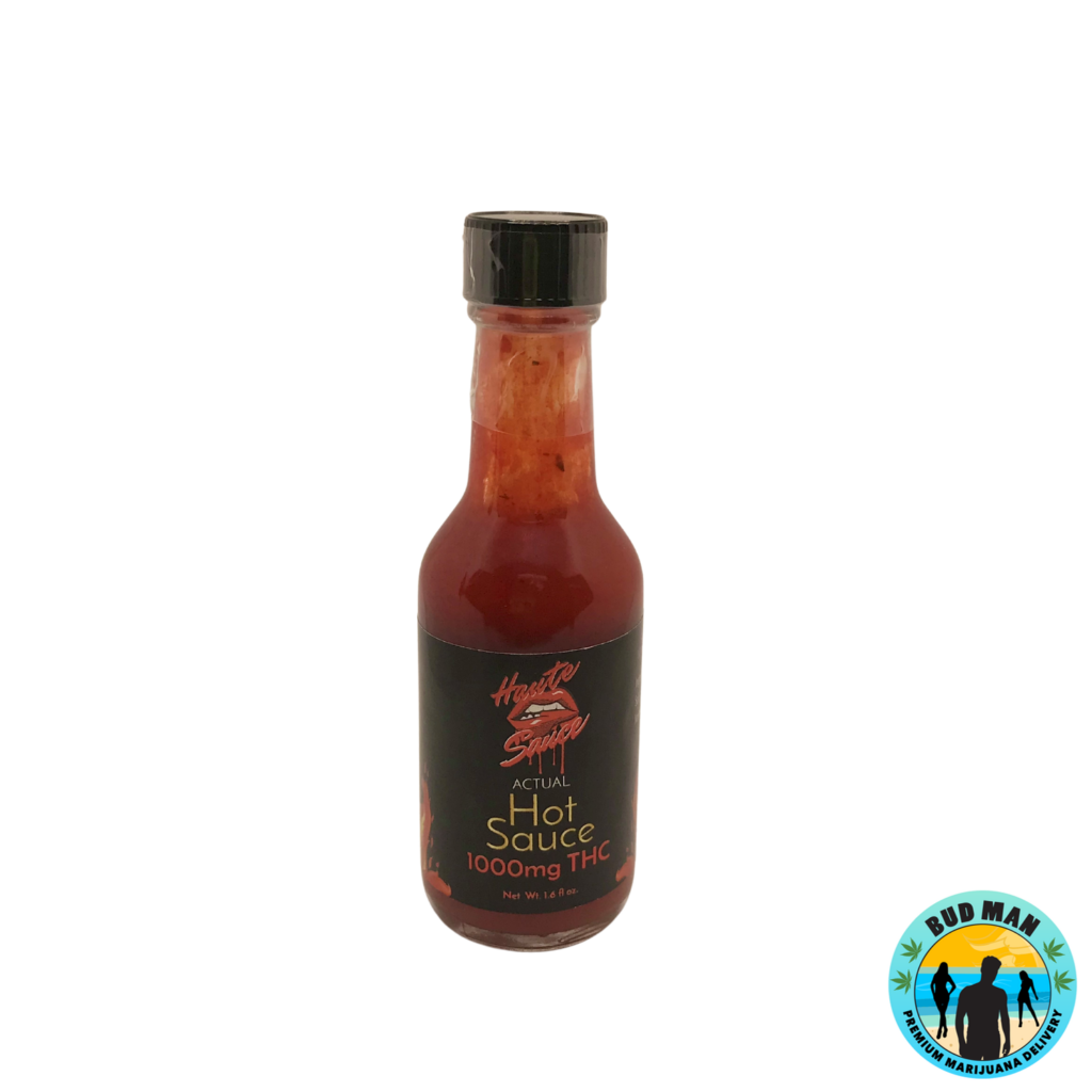 Haute Sauce Extracts Hot Sauce (1,000mg THC) Bud Man Orange County