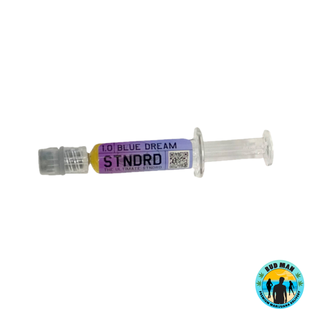 STNDRD Premium Distillate Syringe (1 gram 5 options) Bud Man Orange