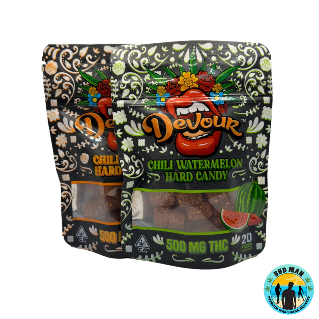 Devour Hard Candy (500mg THC 2 options) Bud Man Orange County