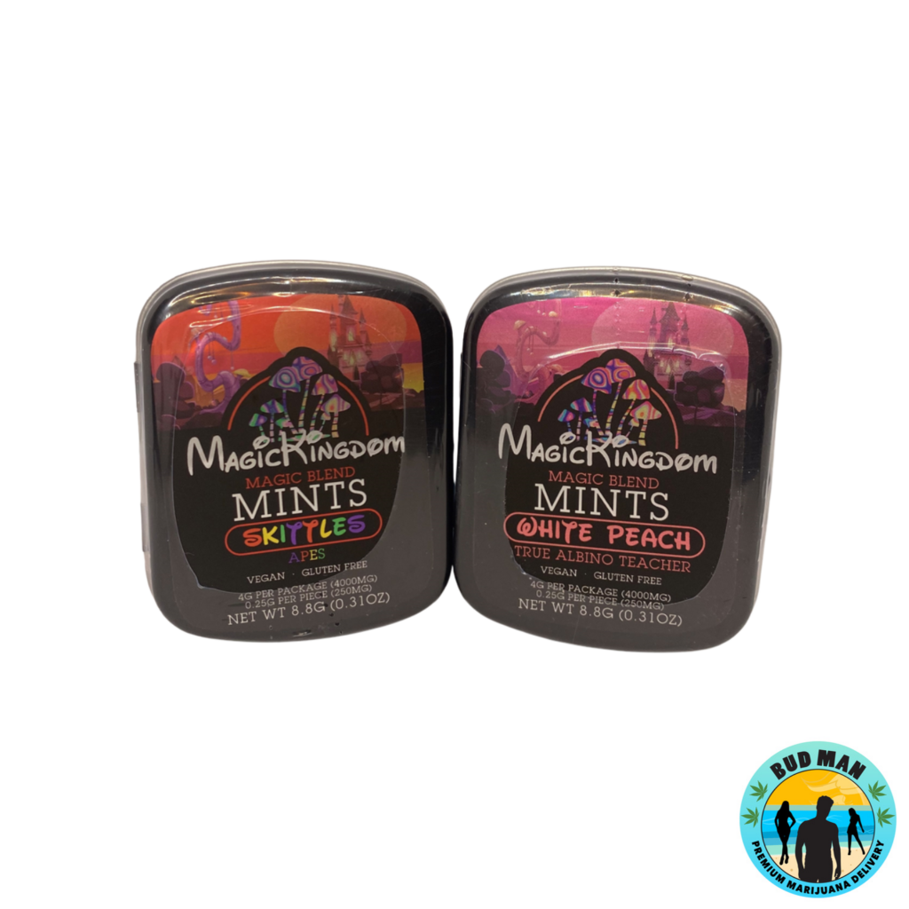 Magic Kingdom Shroom Mints (4,000mg Psilocybin 2 options) Bud Man