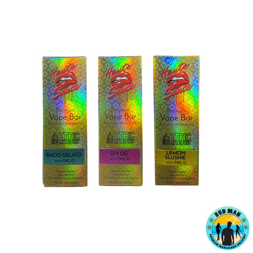 Haute Sauce Premium Delta8 THC Disposable Vape (1 gram 10 options